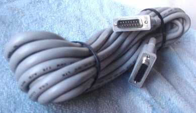 15 PIN COMP CABLE 25FT COMPUTER CABLES FOOT FEET MULTI PIN